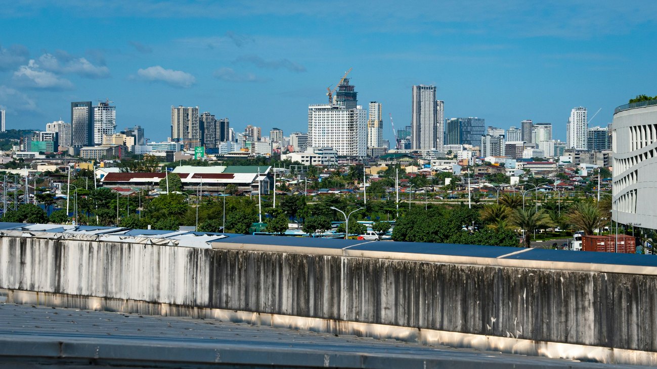 Real view of Cebu City, Philippines